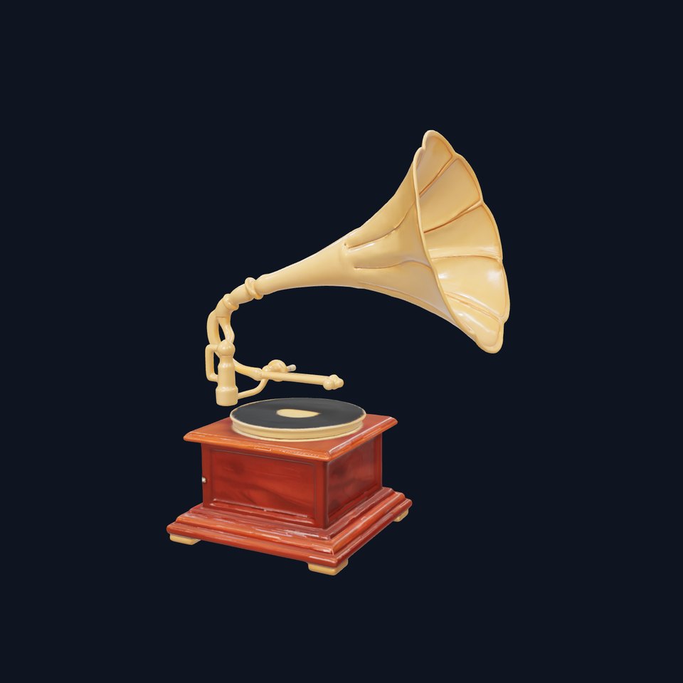 Vintage Gramophone Model Pack